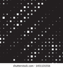 Abstract halftone background pattern. Monochrome geometric vector line illustration