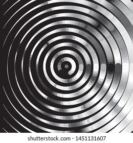 Abstract halftone background pattern. Monochrome geometric vector line illustration