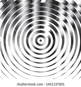 Abstract halftone background pattern. Monochrome geometric vector line illustration