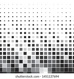 Abstract halftone background pattern. Monochrome geometric vector line illustration
