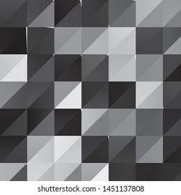 Abstract halftone background pattern. Monochrome geometric vector line illustration