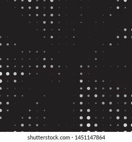 Abstract halftone background pattern. Monochrome geometric vector line illustration