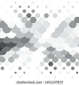 Abstract halftone background pattern. Monochrome geometric vector line illustration