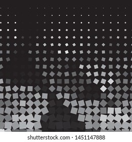 Abstract halftone background pattern. Monochrome geometric vector line illustration
