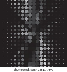 Abstract halftone background pattern. Monochrome geometric vector line illustration