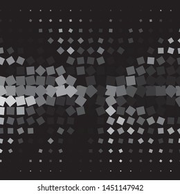 Abstract halftone background pattern. Monochrome geometric vector line illustration