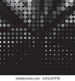 Abstract halftone background pattern. Monochrome geometric vector line illustration