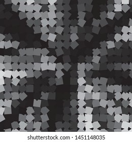 Abstract halftone background pattern. Monochrome geometric vector line illustration