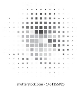 Abstract halftone background pattern. Monochrome geometric vector line illustration