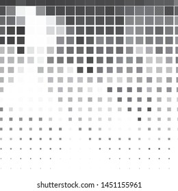 Abstract halftone background pattern. Monochrome geometric vector line illustration