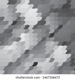 Abstract halftone background pattern. Monochrome geometric vector line illustration