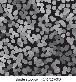 Abstract halftone background pattern. Monochrome geometric vector line illustration