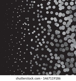 Abstract halftone background pattern. Monochrome geometric vector line illustration