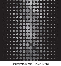 Abstract halftone background pattern. Monochrome geometric vector line illustration