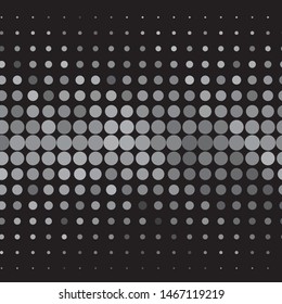 Abstract halftone background pattern. Monochrome geometric vector line illustration