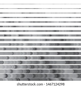 Abstract halftone background pattern. Monochrome geometric vector line illustration