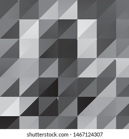 Abstract halftone background pattern. Monochrome geometric vector line illustration