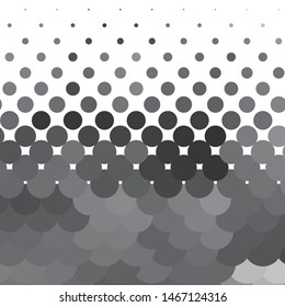 Abstract halftone background pattern. Monochrome geometric vector line illustration