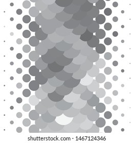 Abstract halftone background pattern. Monochrome geometric vector line illustration