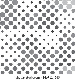 Abstract halftone background pattern. Monochrome geometric vector line illustration