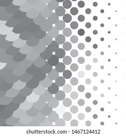 Abstract halftone background pattern. Monochrome geometric vector line illustration