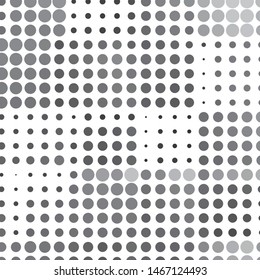 Abstract halftone background pattern. Monochrome geometric vector line illustration