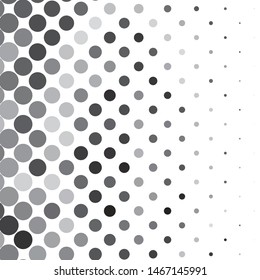 Abstract halftone background pattern. Monochrome geometric vector line illustration