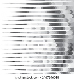 Abstract halftone background pattern. Monochrome geometric vector line illustration