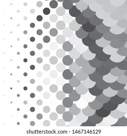 Abstract halftone background pattern. Monochrome geometric vector line illustration