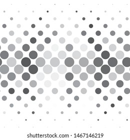 Abstract halftone background pattern. Monochrome geometric vector line illustration