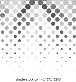 Abstract halftone background pattern. Monochrome geometric vector line illustration