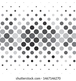 Abstract halftone background pattern. Monochrome geometric vector line illustration