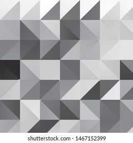 Abstract halftone background pattern. Monochrome geometric vector line illustration