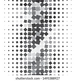 Abstract halftone background pattern. Monochrome geometric vector line illustration