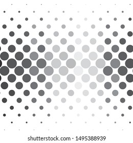 Abstract halftone background pattern. Monochrome geometric vector line illustration