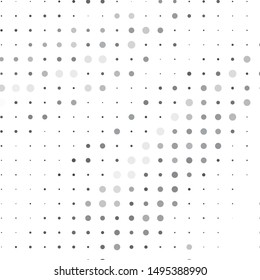 Abstract halftone background pattern. Monochrome geometric vector line illustration