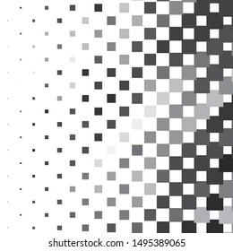 Abstract halftone background pattern. Monochrome geometric vector line illustration