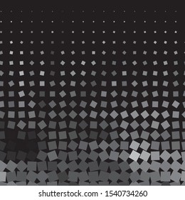 Abstract halftone background pattern. Monochrome geometric vector line illustration