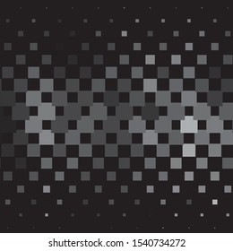 Abstract halftone background pattern. Monochrome geometric vector line illustration