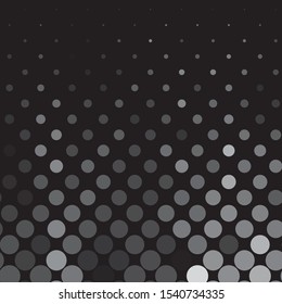 Abstract halftone background pattern. Monochrome geometric vector line illustration