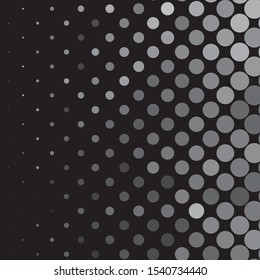 Abstract halftone background pattern. Monochrome geometric vector line illustration