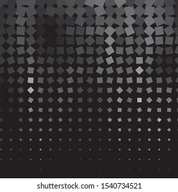 Abstract halftone background pattern. Monochrome geometric vector line illustration