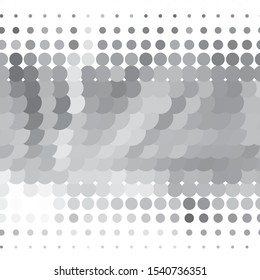 Abstract halftone background pattern. Monochrome geometric vector line illustration