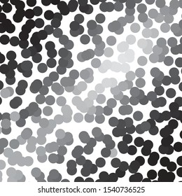 Abstract halftone background pattern. Monochrome geometric vector line illustration