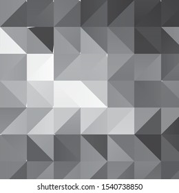 Abstract halftone background pattern. Monochrome geometric vector line illustration