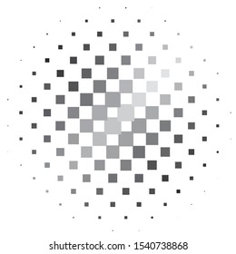 Abstract halftone background pattern. Monochrome geometric vector line illustration