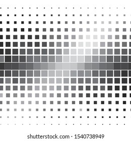 Abstract halftone background pattern. Monochrome geometric vector line illustration