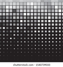 Abstract halftone background pattern. Monochrome geometric vector line illustration