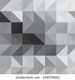 Abstract halftone background pattern. Monochrome geometric vector line illustration