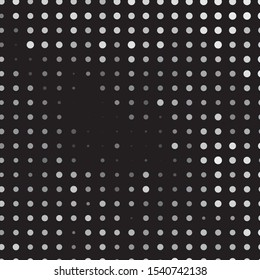 Abstract halftone background pattern. Monochrome geometric vector line illustration